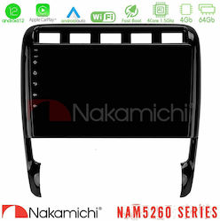 Nakamichi Nam5260 Serie 4core Android12 4+64GB Porsche Cayenne 2003-2010 Navigations-Multimedia-Tablet 9" Carplay & Android Auto