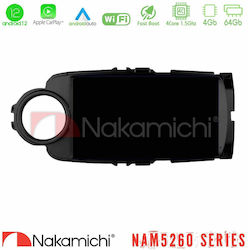 Nakamichi Nam5260 Seria 4core Android12 4+64gb Toyota Yaris Navigație Tabletă Multimedia 9" Negru Carplay & Android Auto