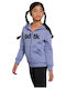 BodyTalk Kids Cardigan Fleece with Hood Blue