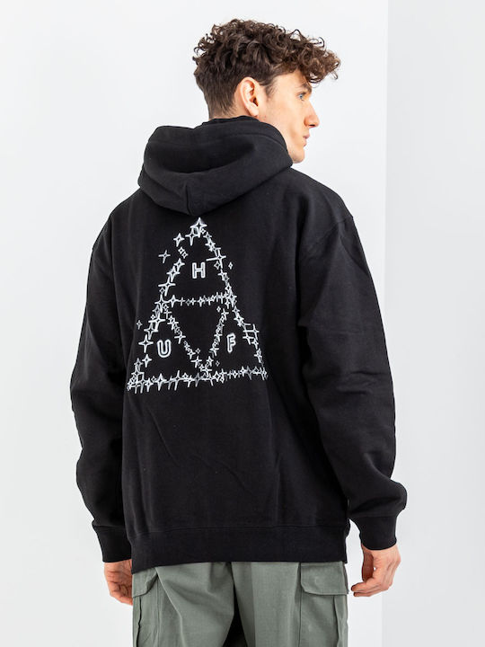 HUF Gleam Hanorac cu Glugă Black