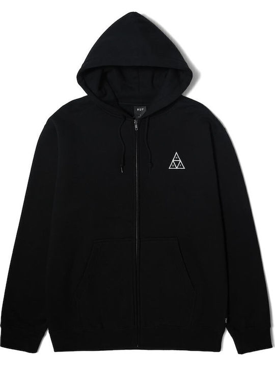 HUF Black with Hood