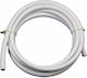 White 3/8'' Connection Tube 1m