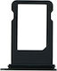 Υποδοχή Κάρτας Sim Μαύρο για iPhone 8