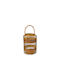 Romimex Metallic Lantern Brown 18x26x18cm