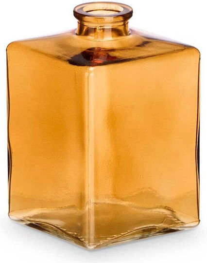 Arti Casa Decorative Vase Yellow 8x8x12cm