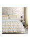 Das Home Bettbezug-Set Baumwolle Einzelbett mit Kissenbezug 160x240 9639 Grey, Taupe
