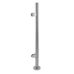 Material pentru Împrejmuire Grădină din Oțel 8buc 1buc Silver