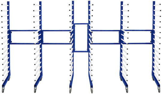 Combi Spray Drying Rack Trolley X 3 & 2 Connectors