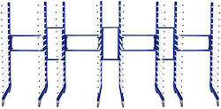 Combi Spray Drying Rack Trolley X 4 & 3 Connectors
