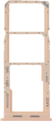Sim Card Slot Gold for Samsung Galaxy A13 A135 2022