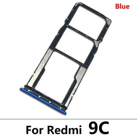Sim-Kartenhalterung Blau für Xiaomi Redmi 9A, Xiaomi Redmi 9C