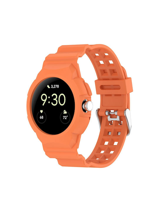 Techsuit Λουράκι Πορτοκαλί (Google Pixel Watch 1 / 2 / 3 / 4 41mm) Techsuit Λουράκι Πορτοκαλί (Google Pixel Watch 1 / 2 / 3 / 4 41mm)