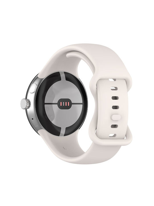 Techsuit Watchband W031 Λουράκι Λευκό (Google Pixel Watch 3 / 4 45mm) Techsuit Watchband W031 Λουράκι Λευκό (Google Pixel Watch 3 / 4 45mm)