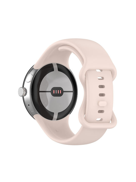 Techsuit Watchband W031 Armband Silikon Rosa (G...
