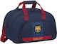 Safta Barcelona F.c Σακ Βουαγιάζ 22lt Μπλε Υφασμάτινο Μ40xΠ23xΥ24εκ.
