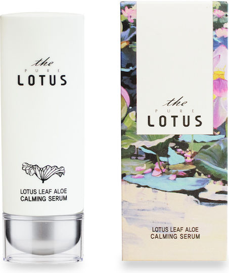 The Pure Lotus Lotus Leaf Aloe Anti-aging Serum Face for Detoxification & Radiance 70ml