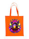 TKT Cotton Shopping Bag in Orange color