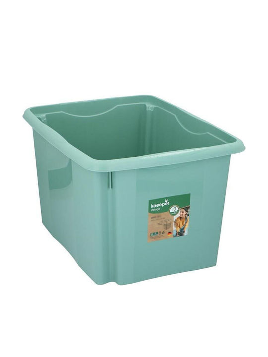 Plastic Storage Box Green 55x40x30cm 1pcs