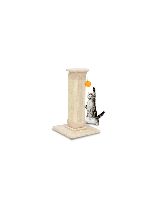 Cat Scratching Post Cat Trees Beige 54x30x30cm.