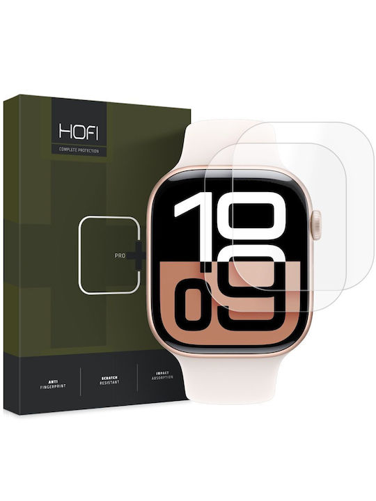 Hofi Hydroflex Pro+ Screen Protector για το Apple Watch 10 / 11 (42 Mm) 2τμχ