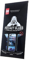 Privacy Tempered Glass 1pcs Black (Redmi Note 12 Pro)