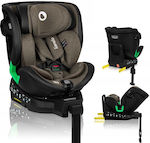 Lionelo Harmony Бебешко Столче за Кола i-Размер с Isofix Green Olive Leather