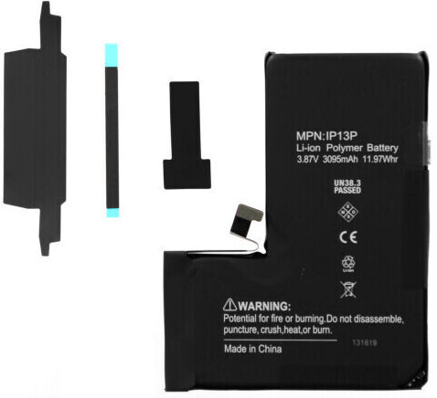 Crack Συμβατή Μπαταρία Αντικατάστασης 3095mAh για iPhone 13 Pro