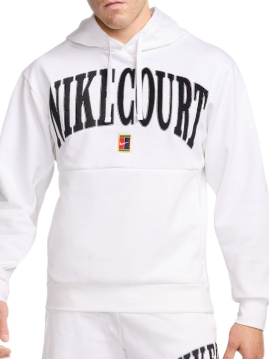 Nike Heritage Dri-FIT Φούτερ με Κουκούλα White,...