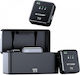 BlitzWolf BW-SX63 Seturi Wireless Microfon Πέτου, Clip On Jurnalistic