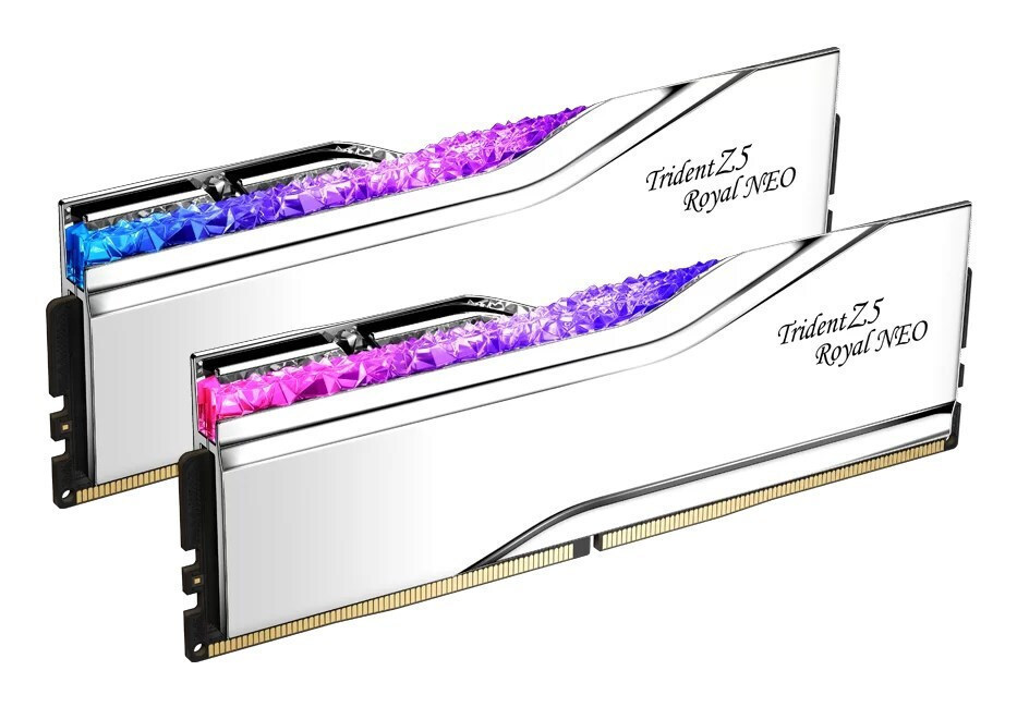 G.Skill Trident Z5 Royal Neo EXPO 32GB DDR5 RAM με 2 Modules (2x16GB) και Ταχύτητα 8000 για Desktop
