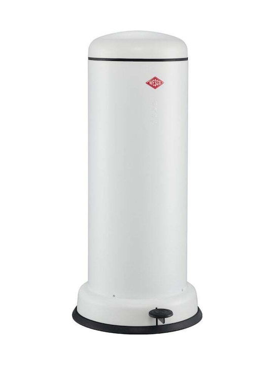 Trash Bin 30L White Matt Big Baseboy Wesco
