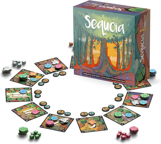 Επιτραπέζιο Παιχνίδι Sequoia για 2-5 Παίκτες 8+ Ετών (EN) Allplay