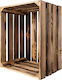 Creative Decorațiune Ladă de Grădină Lemn 50bucx40bucx30buc JAN-CD-SKRZYNKA-OPALANA-50x40x30