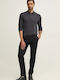 Trousers Chino Elastic in Slim Fit Ck Black