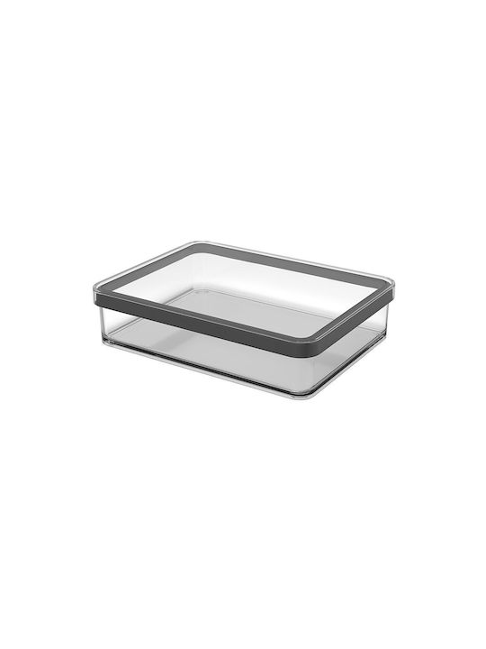 Rotho Babydesign Loft Κουτί Γενικής Χρήσης με Καπάκι Πλαστικό Μαύρο 1000ml