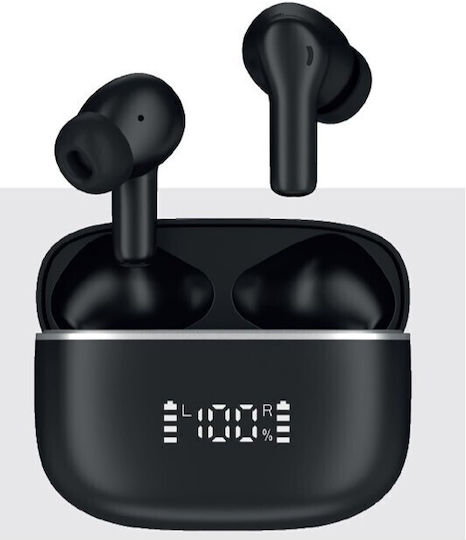 Roadstar HED-380NCBTBK In-ear Bluetooth Handsfree Earphones with Charging Case Black
