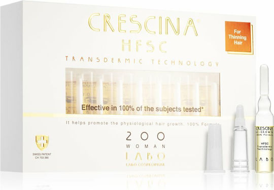Crescina Transdermic 200 Re-growth Hair Growth Promoting Care Women 20x3.5 Ml