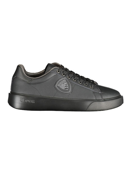 Blauer Herren Sneakers Schwarz