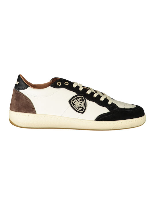 Blauer Sneakers White