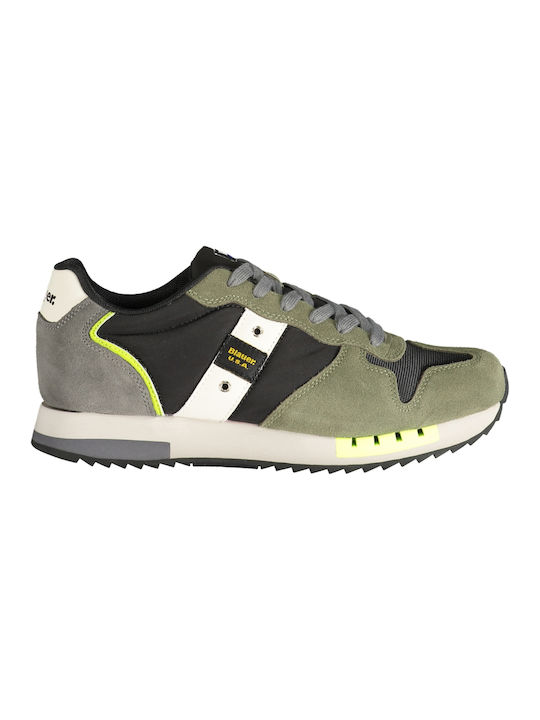 Blauer Sneakers Green