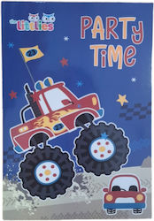 The Littlies 6 Monster Truck Invitations