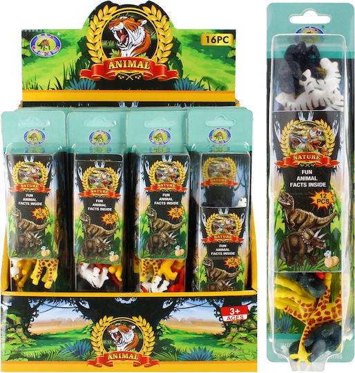 Wild Animal 12pcs 7x26x5 Mix Mc Wb 16 96 192