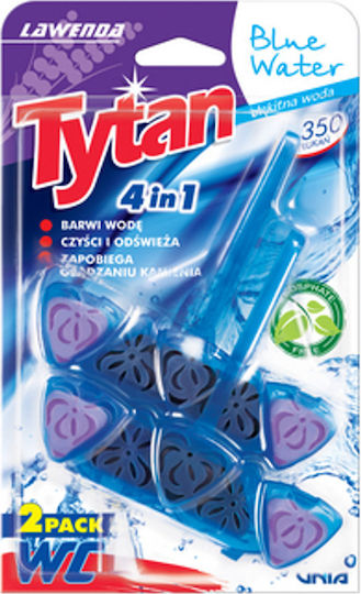 Titan Lavender Toilet Bowl Hanger 2 X 40g