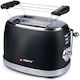 Alpina Appliances Тостер Двуместна 850W Черен
