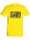 Ultras Weekend Football T-shirt Gelb Baumwolle