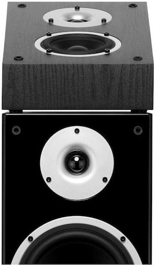 Wilson Ζεύγος Ηχείων Hi-Fi Βιβλιοθήκης 100W Μαύρα