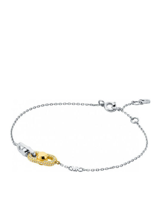 Michael Kors Astor Link Women's Silver Bracelet