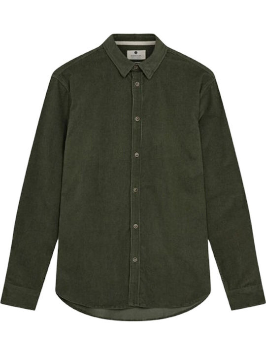 Anerkjendt Long-sleeved Corduroy Shirt FOREST N...