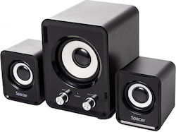Spacer SPB-807 2.1 с Мощност 8W Черни