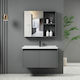 Woodwell IDEA-1 Countertop with Sink & Mirror L...